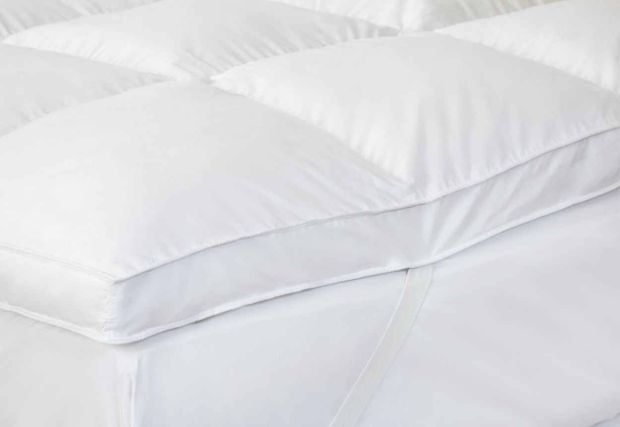 Extra Deep Soft Duck Feather & Down Mattress Topper 5 cm Available in All Sizes 