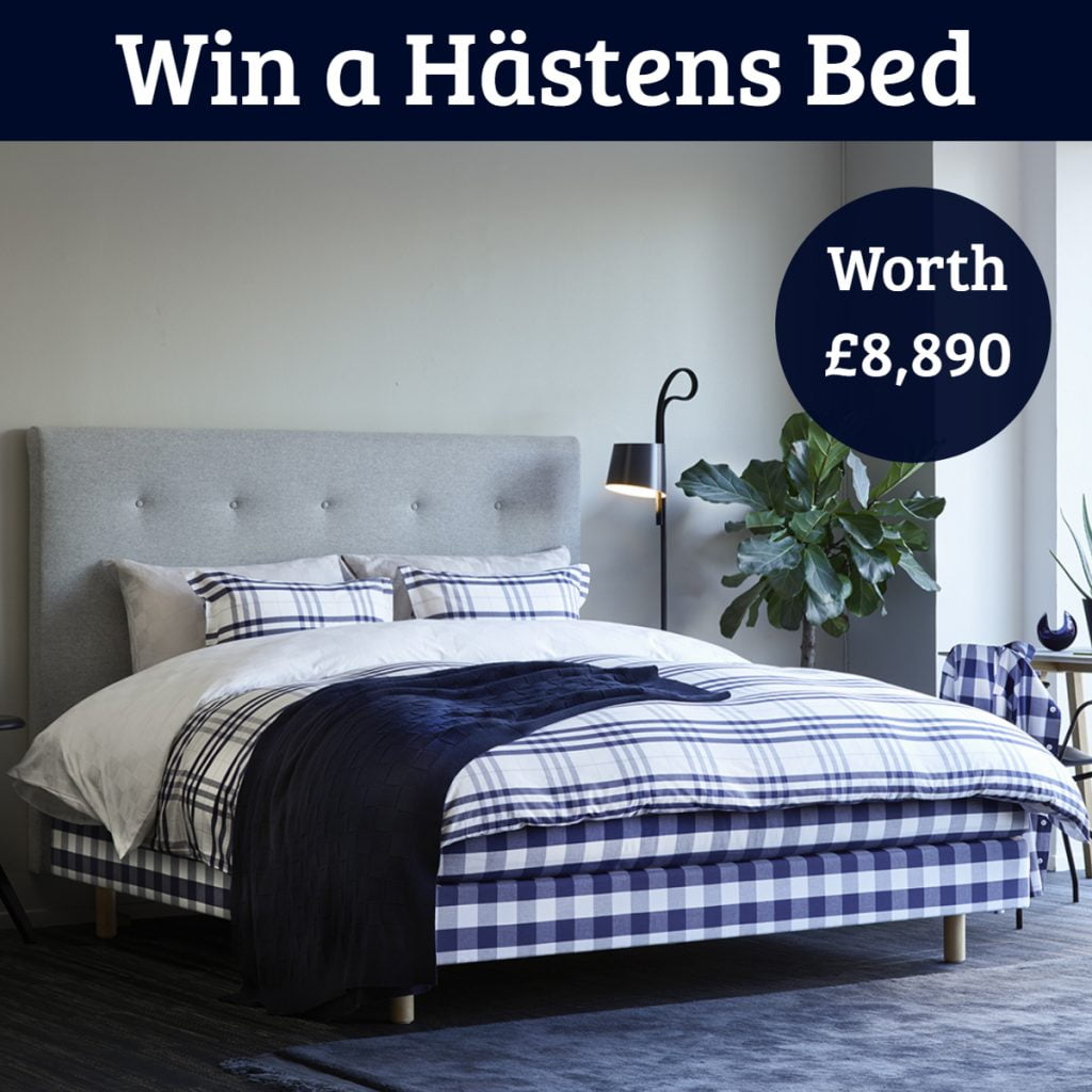 Win a Hastens Bed Hastens Notting Hill